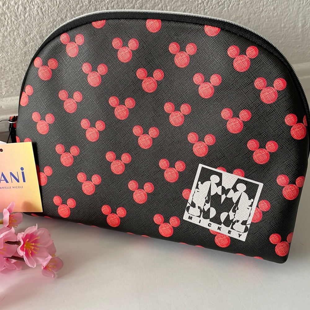 Disney Minnie Mouse x Dani by Danielle Nicole makeup cosmetic travel bag NWT